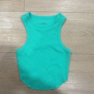 Wild Fable Teal Cropped Tank